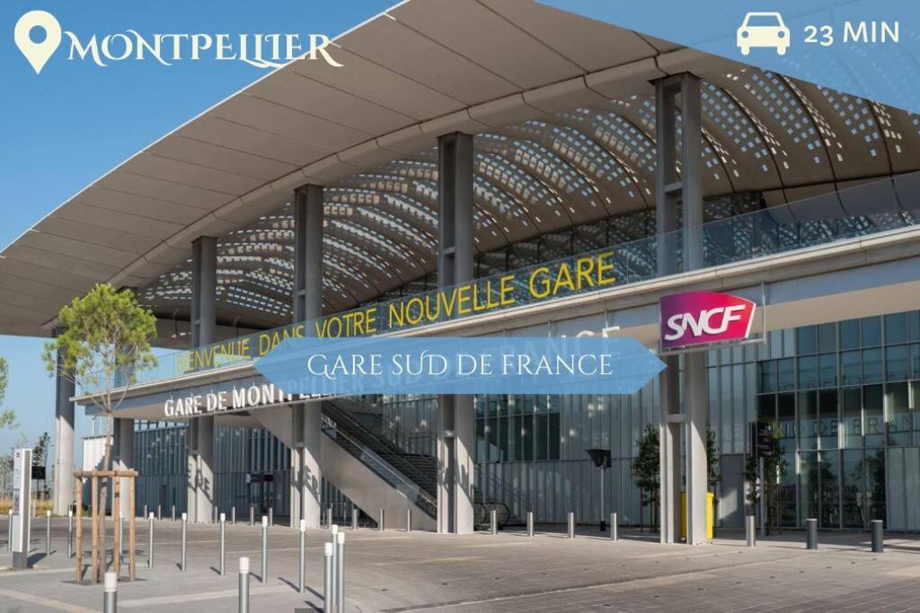 028- Chu Hopital, Appart 2Chambres, Parking, Tram مونبيلييه المظهر الخارجي الصورة